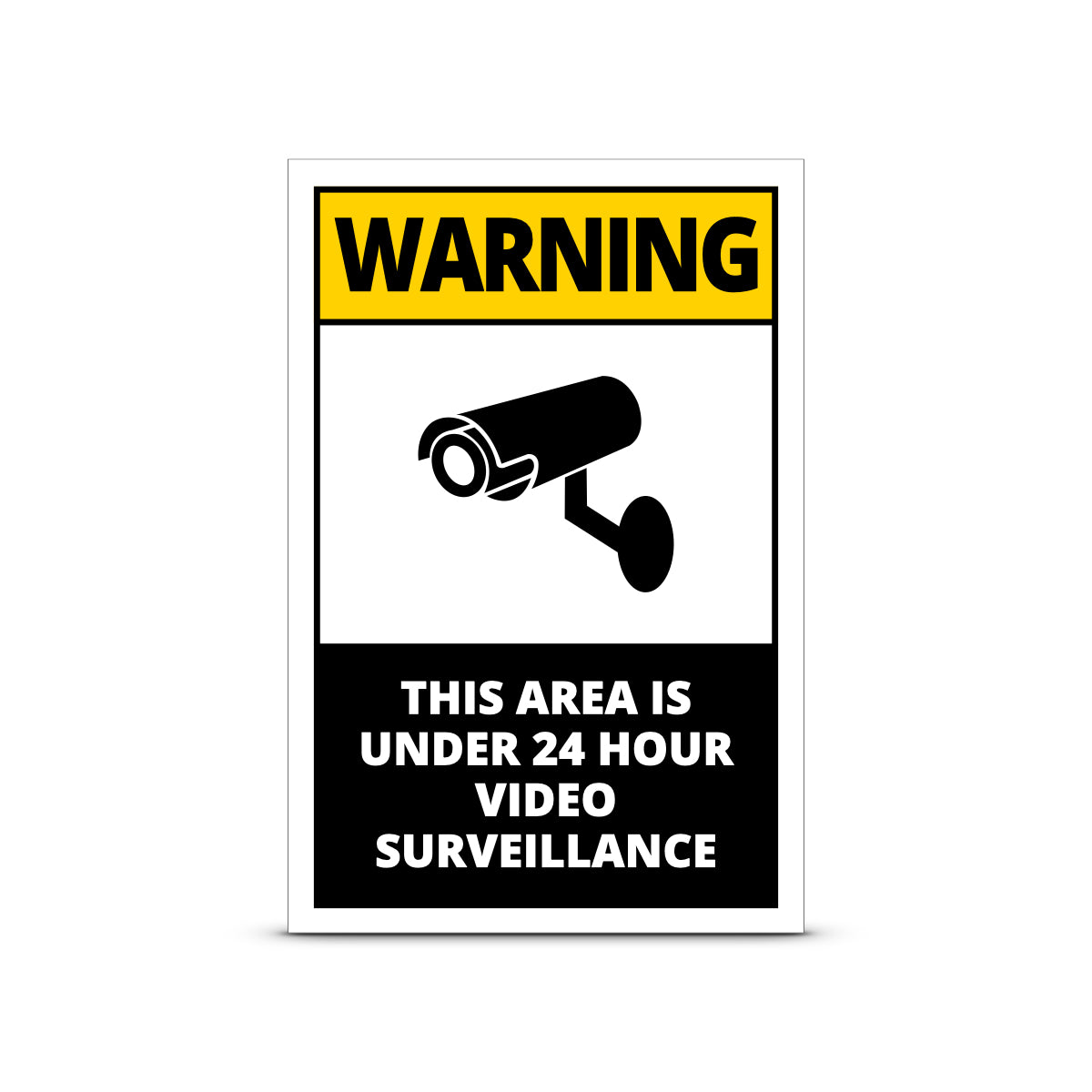 CCTV Warning Sign BYV