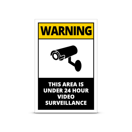 CCTV Warning Sign BYV