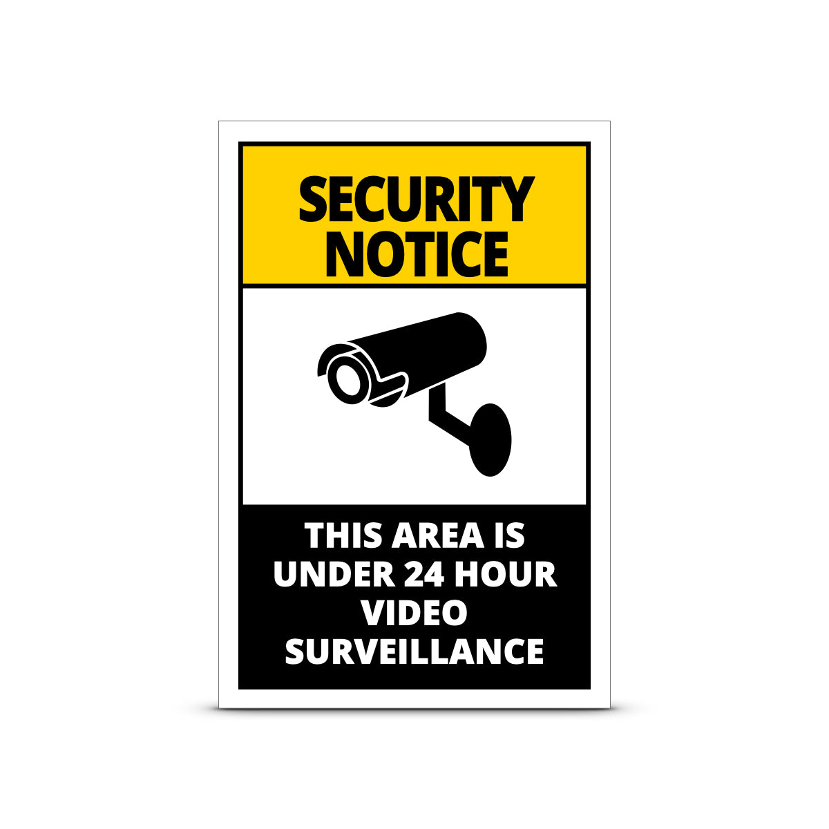 CCTV Security Notice BYV