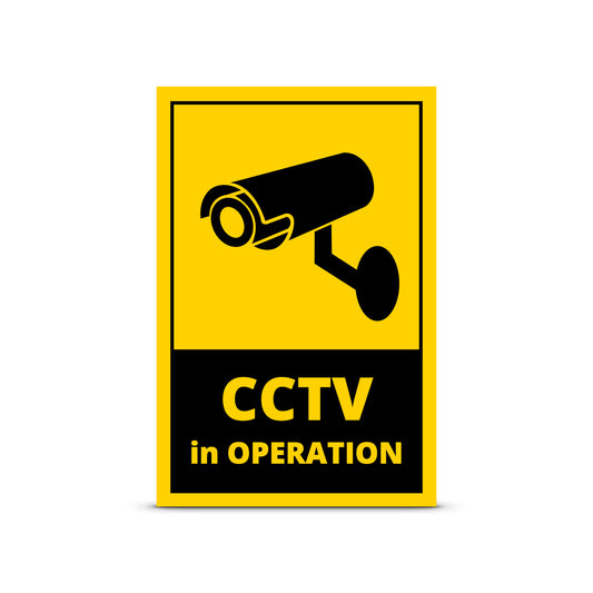 CCTV Warning Sign YB2V