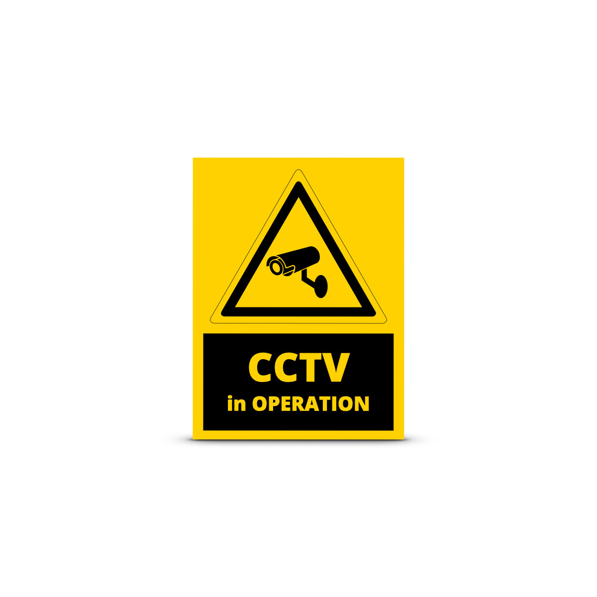 CCTV Warning Sign YBNV