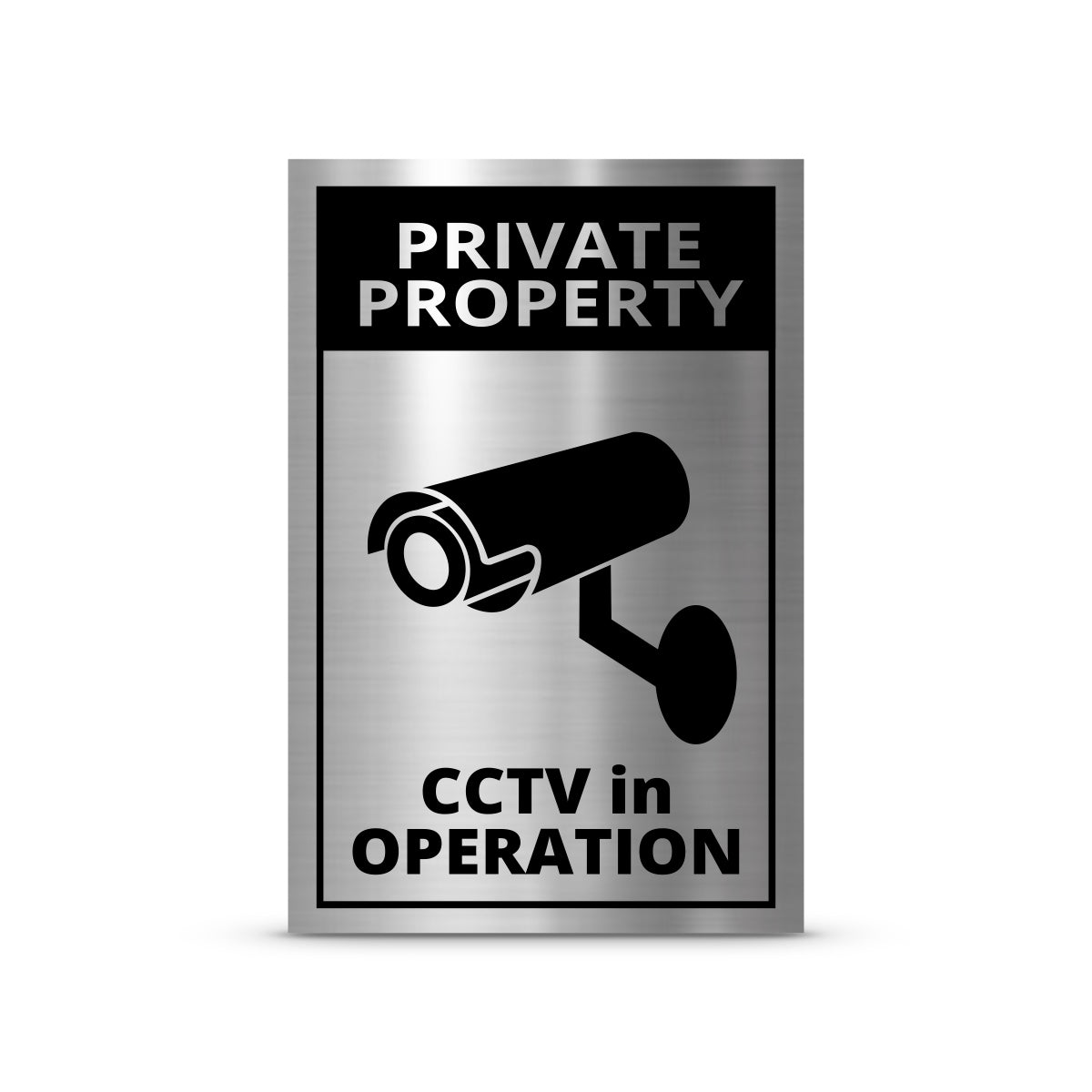 CCTV Private Property Sign BRV