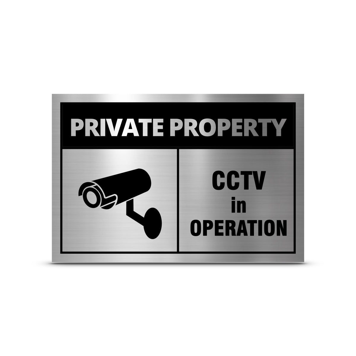 CCTV Private Property Sign BRH