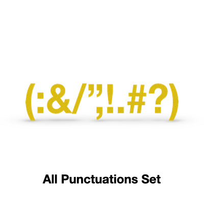 Floor Marking PUNCTUATION Sets