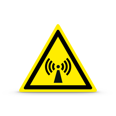 W005 "Non-ionizing Radiation Sign"