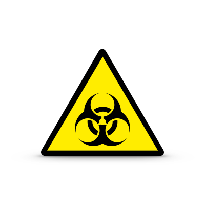 W009 "Biological hazard Sign"