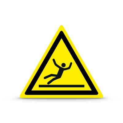 W011 "Slippery surface Sign"