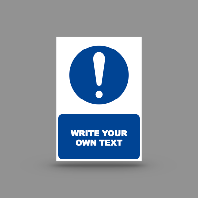 R-M000 "Write Your Own Text"