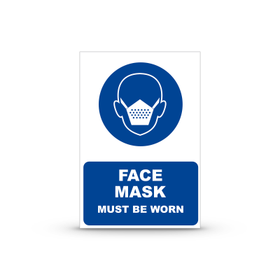 R-M006 "Face Mask Must Be Worn"