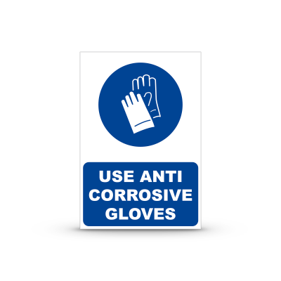 R-M008 "Use Anti Corrosive Gloves"