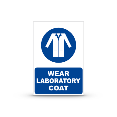 R-M035 "Wear Laboratory Coat"