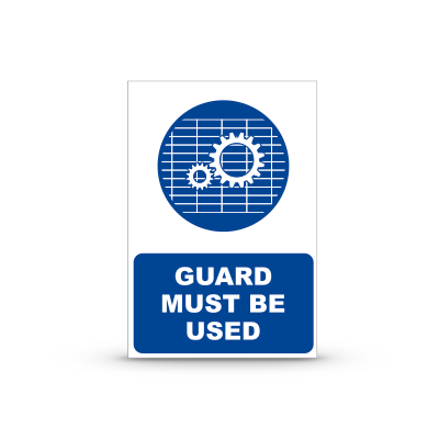 R-M040 "Guard Must Be Used"