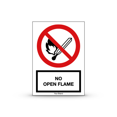 R-P003 "No Open Flame"