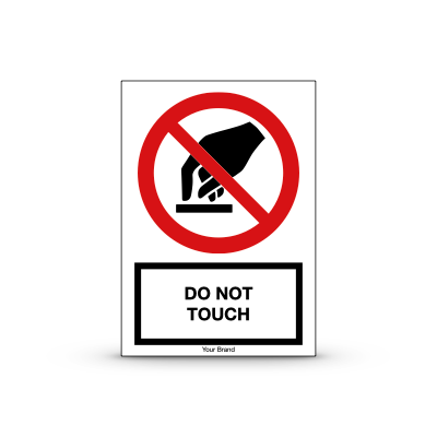 R-P010 "Do Not Touch"