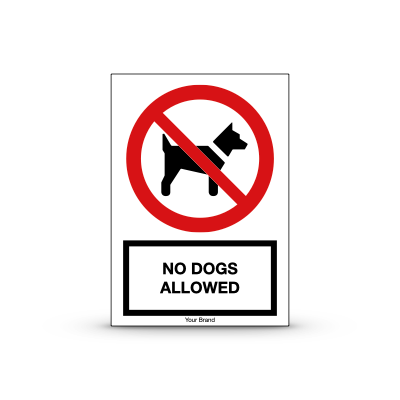 R-P021 "No Dogs Allowed"