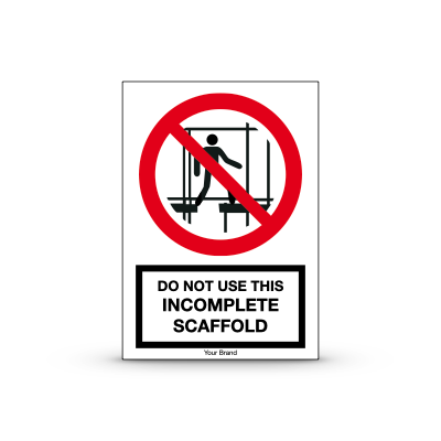 R-P025 "Do Not Use This Incomplete Scaffold"