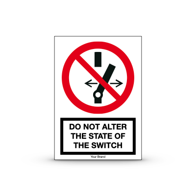 R-P031 "Do Not Alter The State of The Switch"