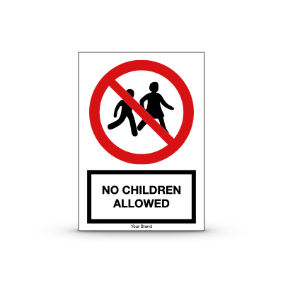 R-P036 "No Children Allowed"